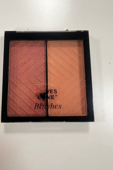 2 COLORS BLUSHER PALETTE