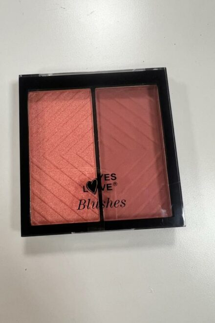 2 COLORS BLUSHER PALETTE