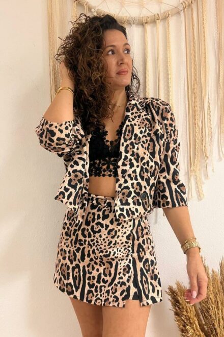 CONJUNTO ANIMAL PRINT