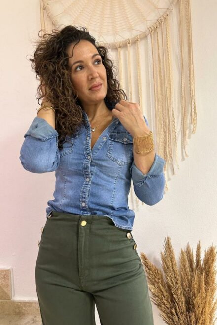 Camisa denim