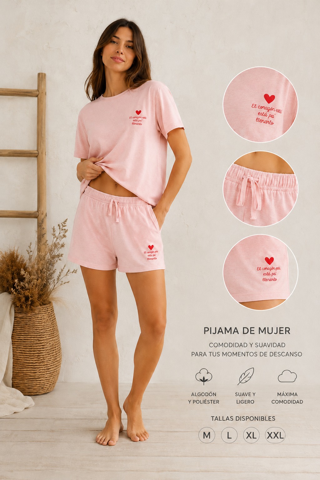 PIJAMA ROSA